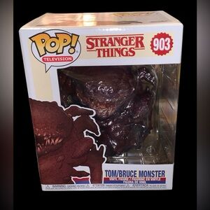 Vaulted Stranger Things "Tom/Bruce Monster" 6inch Super Size Funko Pop New Box